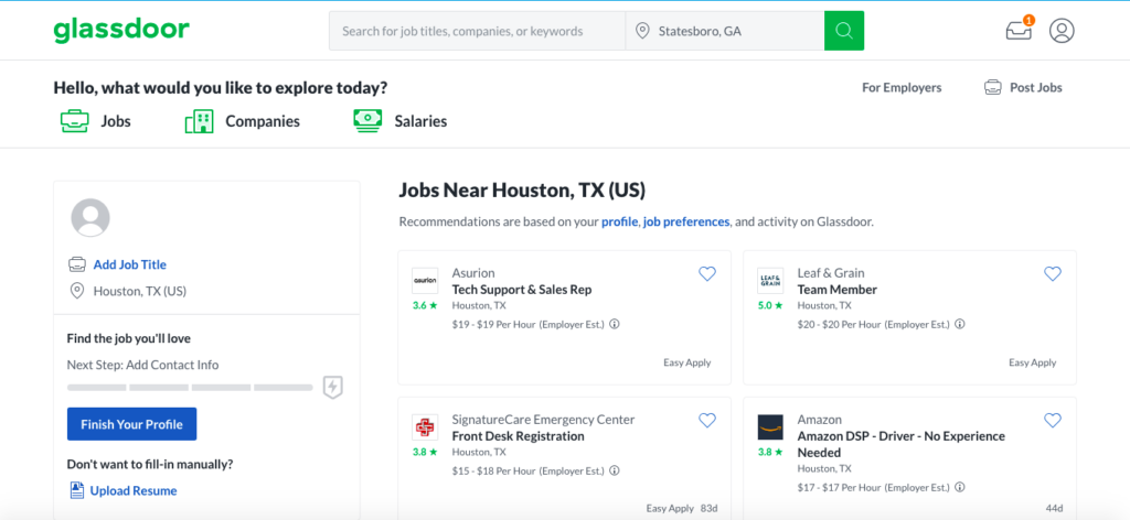 Glassdoor - Resumespice Glassdoor