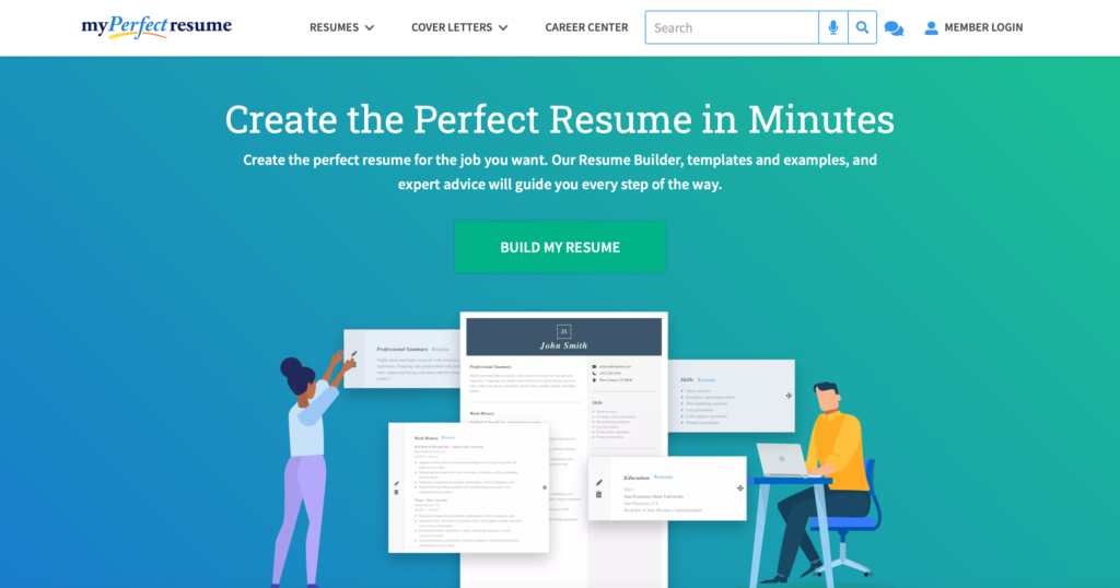 Myperfectresume - Resumespice Myperfectresume