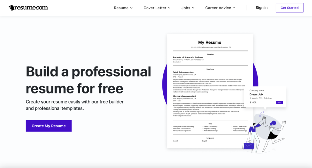 Resume.com - Resumespice Resume.com